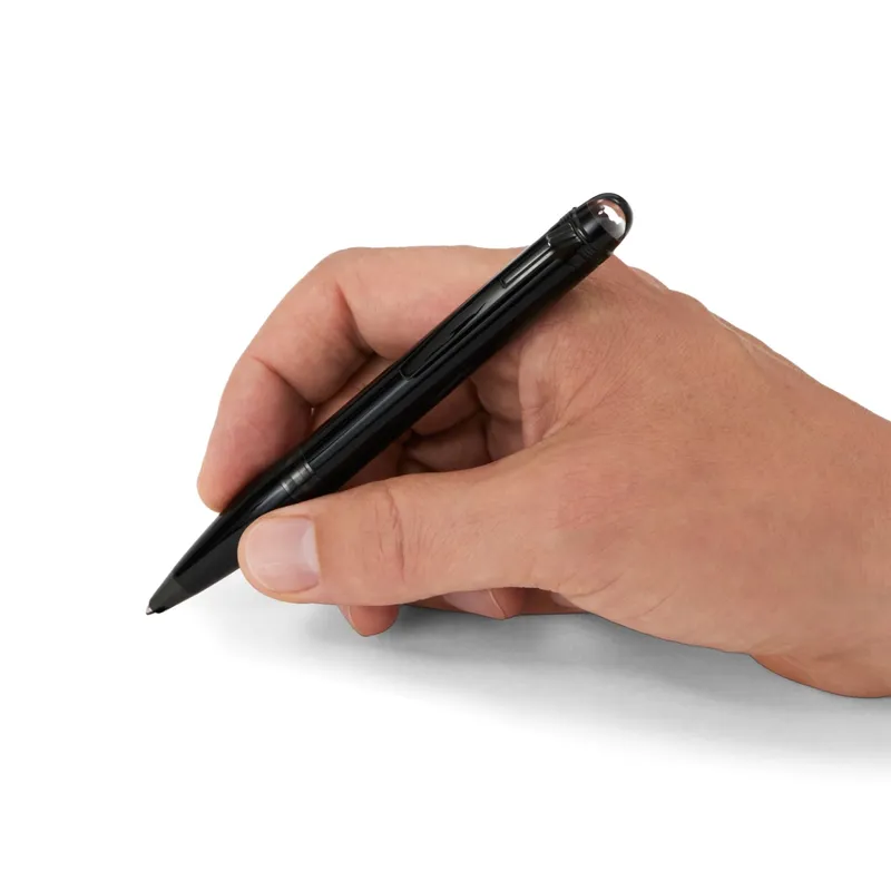 Montblanc StarWalker BlackCosmos Precious Resin Ballpoint Pen - Black