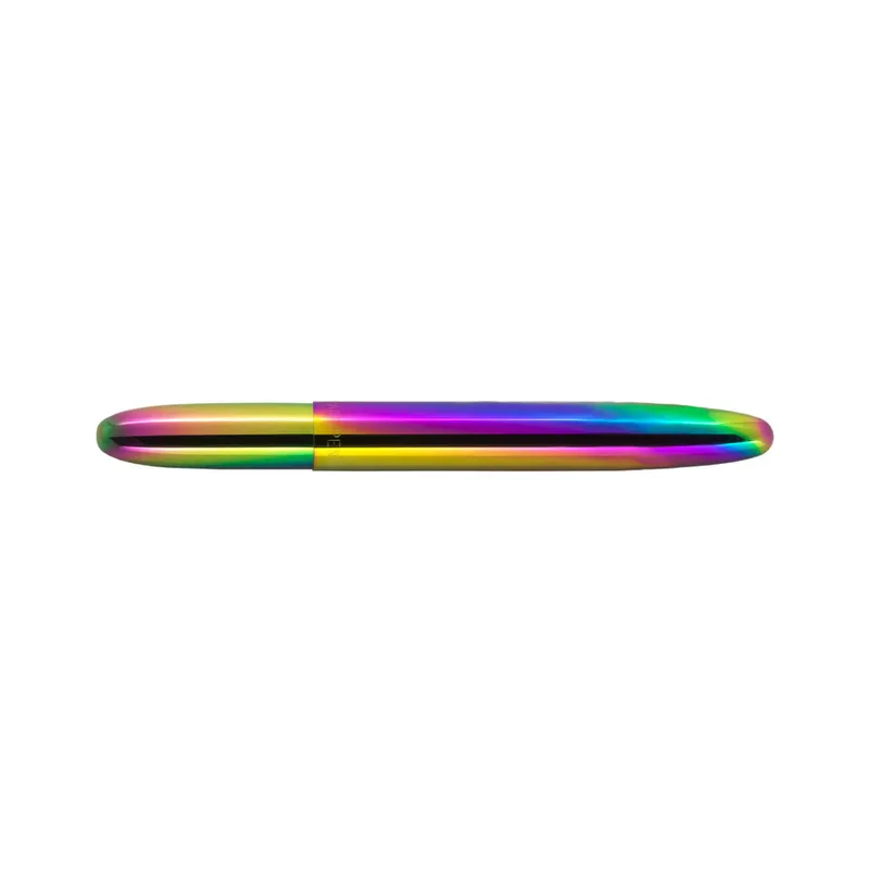 Fisher Space 400RB Bullet Titanium Nitride Ballpoint Pen without Clip Rainbow
