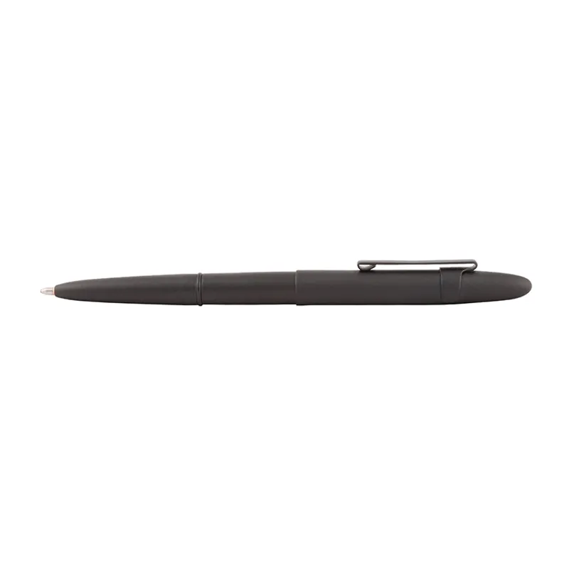 Fisher Space 400 Bullet Classic Ballpoint Pen with Clip Matte Black