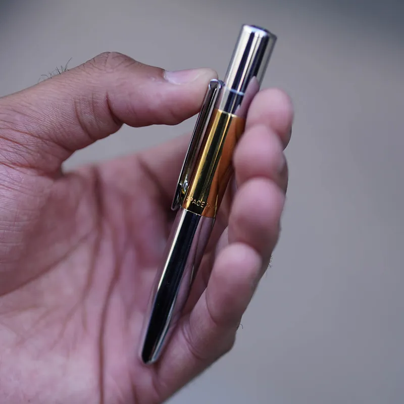 Fisher Space INFGT-4 Infinium Ballpoint pen with Black Ink Gold Titanium Nitride & Chrome