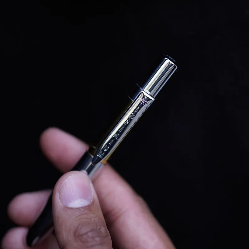 Fisher Space INFGT-4 Infinium Ballpoint pen with Black Ink Gold Titanium Nitride & Chrome