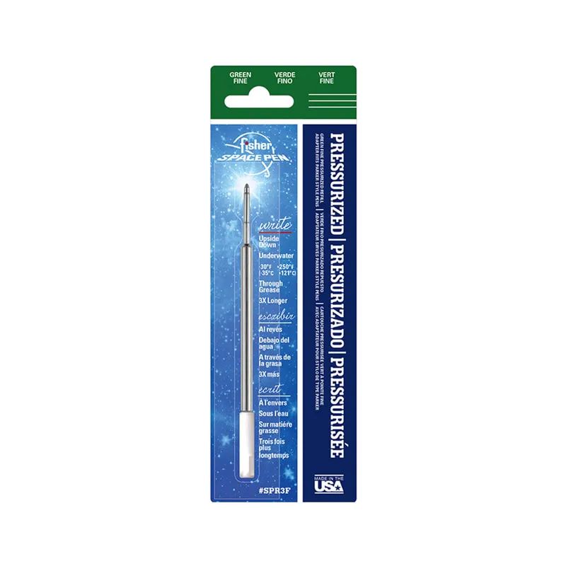 Fisher Space SPR3F Pressurized Refill Fine Green Ink