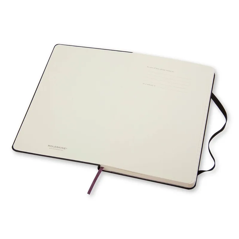 Moleskine Classic Pocket Size Hard Cover Notebook (Ruled) - Black