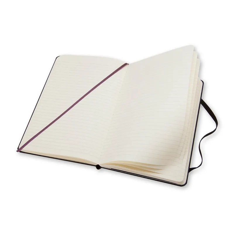 Moleskine Classic Pocket Size Hard Cover Notebook (Ruled) - Black