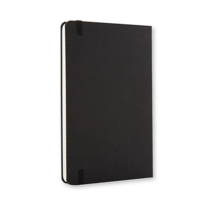 Moleskine Classic Pocket Size Hard Cover Notebook (Ruled) - Black