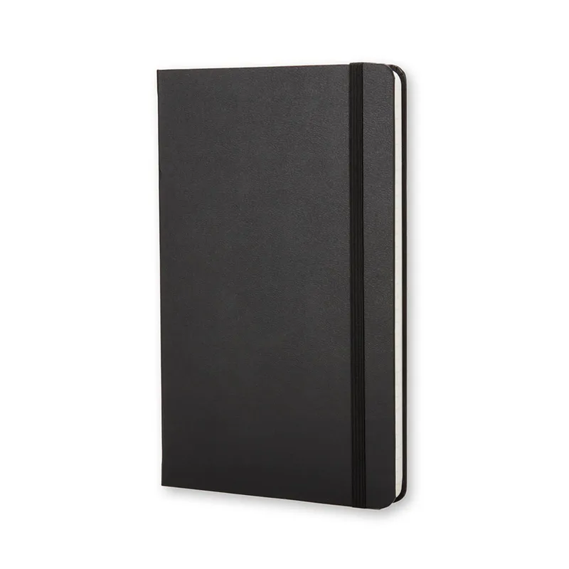 Moleskine Classic Pocket Size Hard Cover Notebook (Ruled) - Black