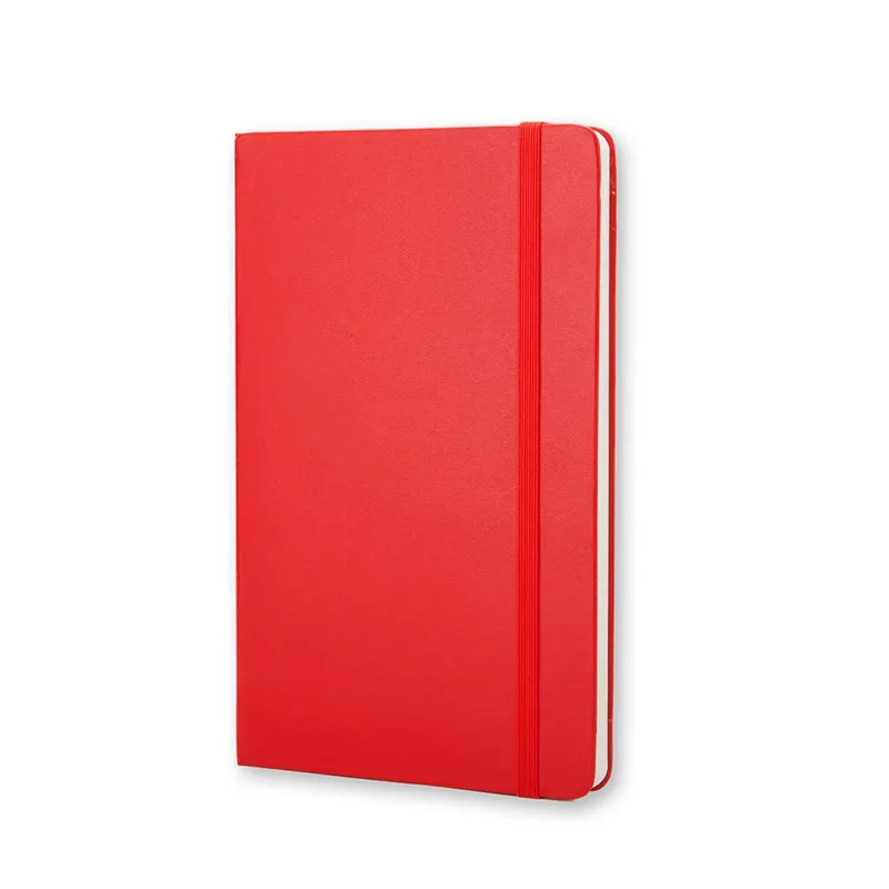 Moleskine Classic Pocket Size Hard Cover Notebook (Ruled) - Red