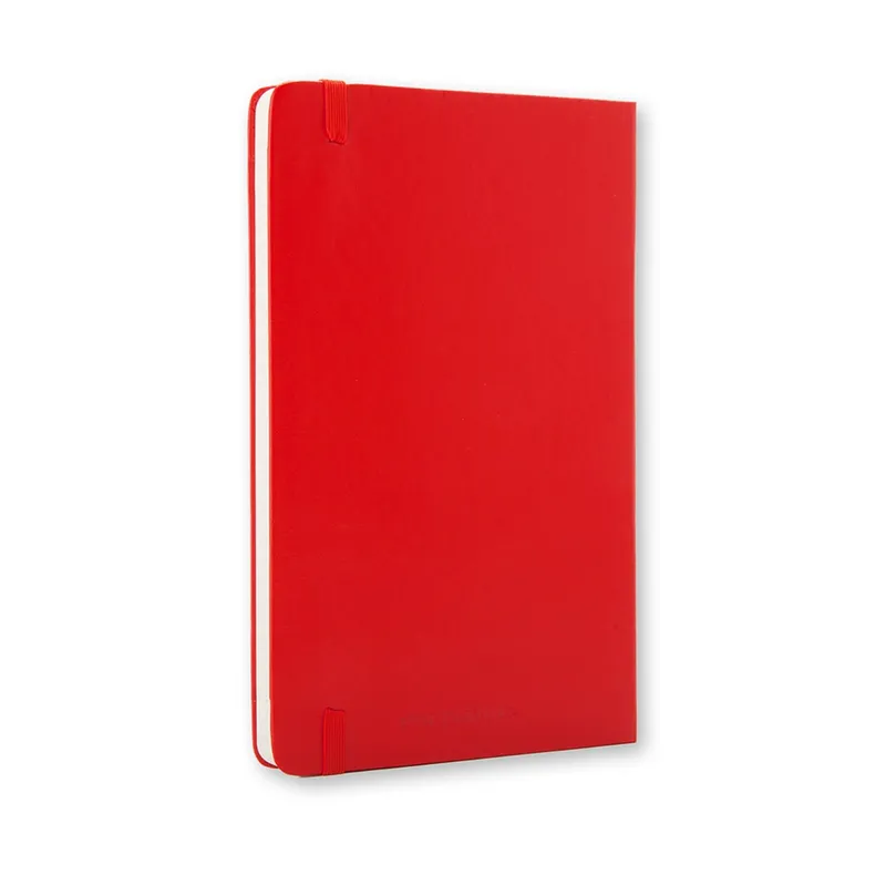Moleskine Classic Pocket Size Hard Cover Notebook (Ruled) - Red