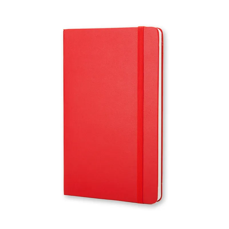 Moleskine Classic Pocket Size Hard Cover Notebook (Ruled) - Red