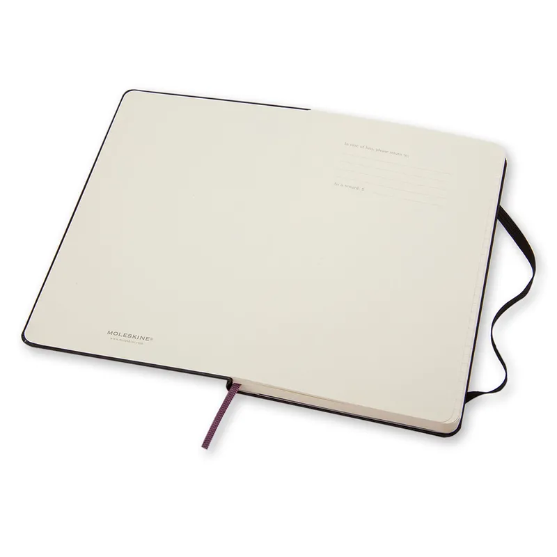 Moleskine Classic Notebook Ruled Hard Cover Large Black