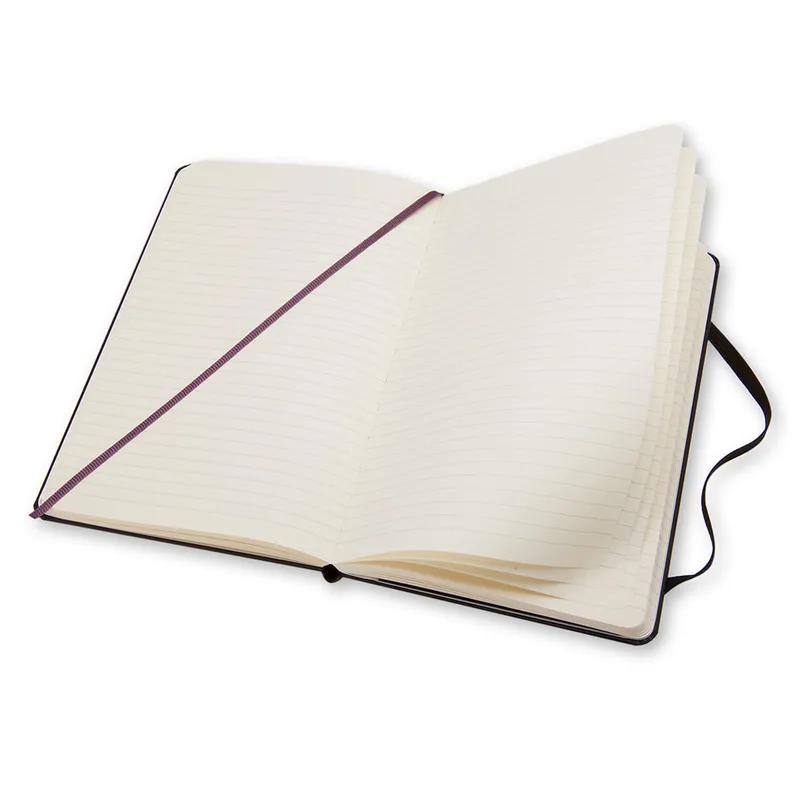 Moleskine Classic Notebook Ruled Hard Cover Large Black