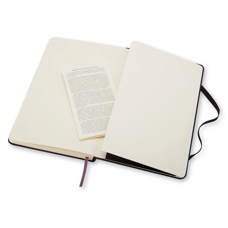 Moleskine Classic Notebook Ruled Hard Cover Large Black