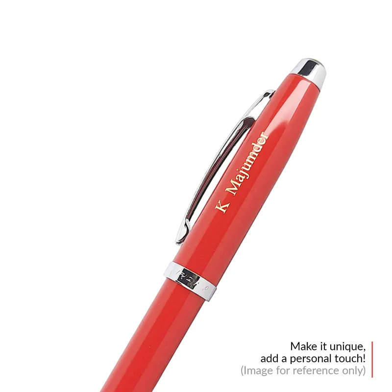 Sheaffer 9403 VFM Ballpoint Pen Red with Chrome-Plated Trim
