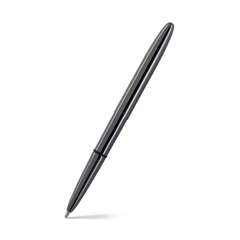 Fisher Space 400BTN Bullet Ballpoint Pen without Clip Black Titanium Nitride