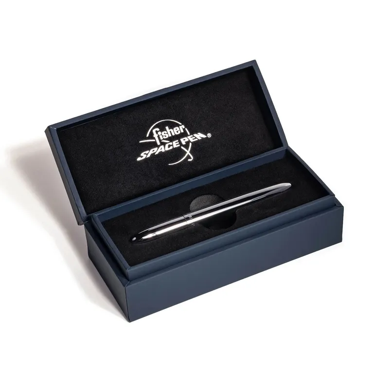 Fisher Space 400BTN Bullet Ballpoint Pen without Clip Black Titanium Nitride