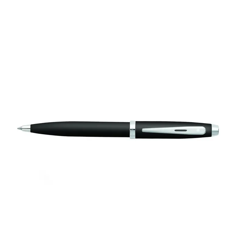 Sheaffer Gift 100 Ballpoint Pen Matte Black with Chrome-Plated Trim