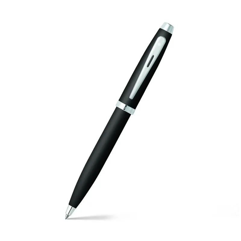 Sheaffer Gift 100 Ballpoint Pen Matte Black with Chrome-Plated Trim