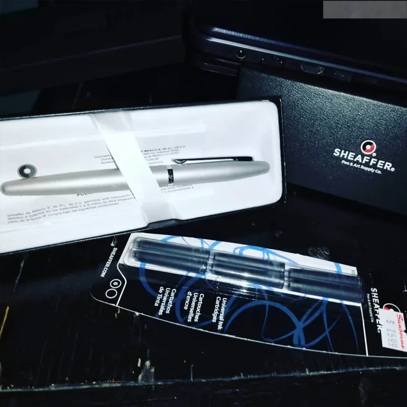 Sheaffer 9400 VFM Rollerball Pen Silver with Chrome-Plated Trim
