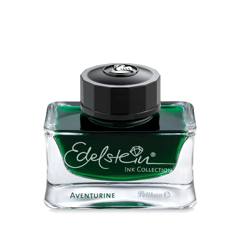 Pelikan Edelstein Fountain Pen Ink Bottle (50 ml) Aventurine