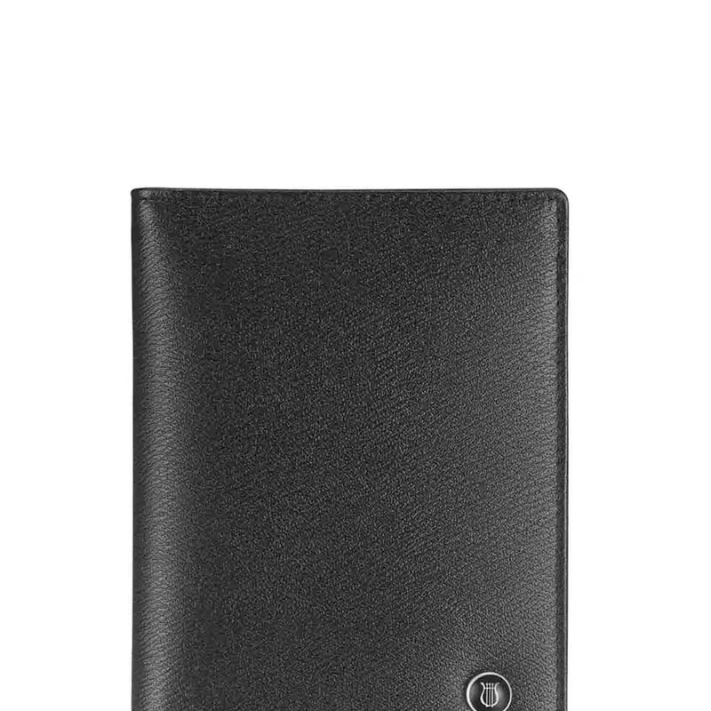 Lapis Bard Belgravia L-Fold Wallet Black