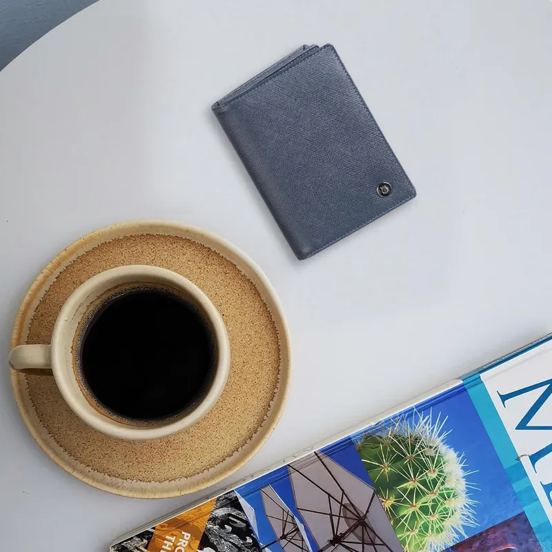 Lapis Bard Stanford Card Holder Pouch Blue