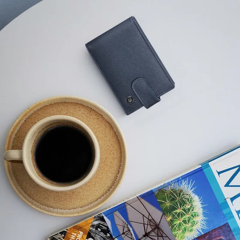 Lapis Bard Stanford Multi card Holder Pouch Blue