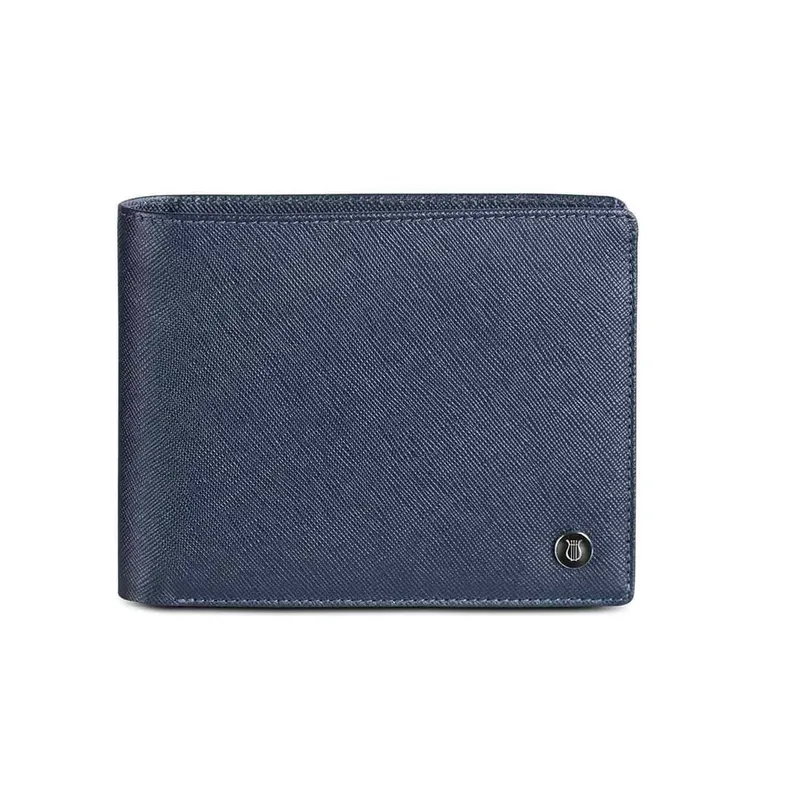 Lapis Bard Stanford Bi-Fold Wallet with Coin Pouch Blue
