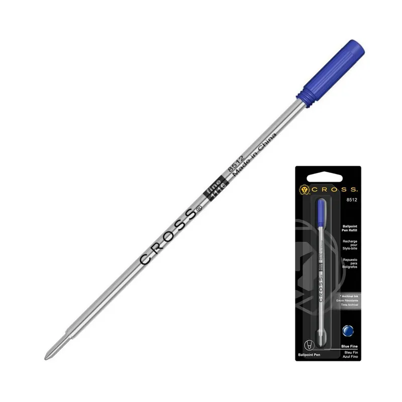 Cross 8512 Ballpoint Fine Refill Pack of 1 Blue