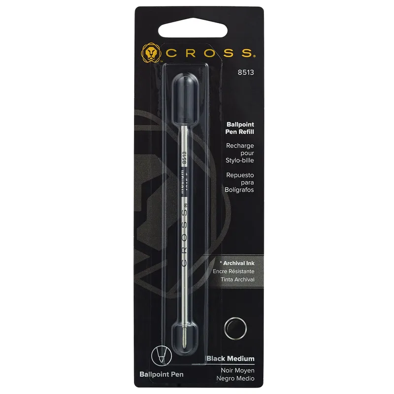 Cross Ballpoint Refill 8513 Black Medium