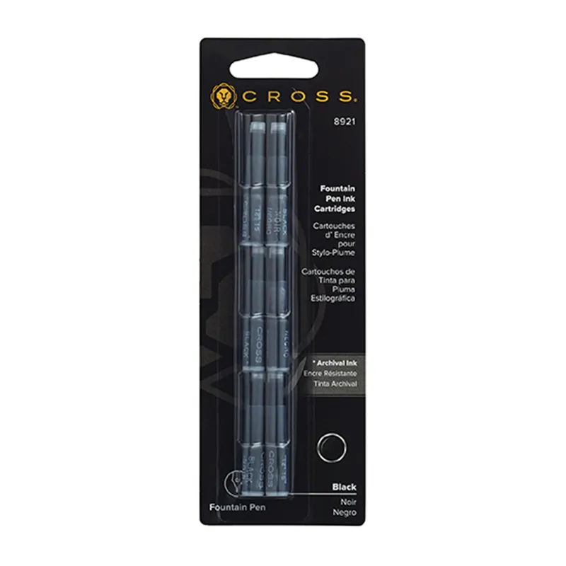 Cross Fountain Pen Ink Cartridges - 6 Cartridges
