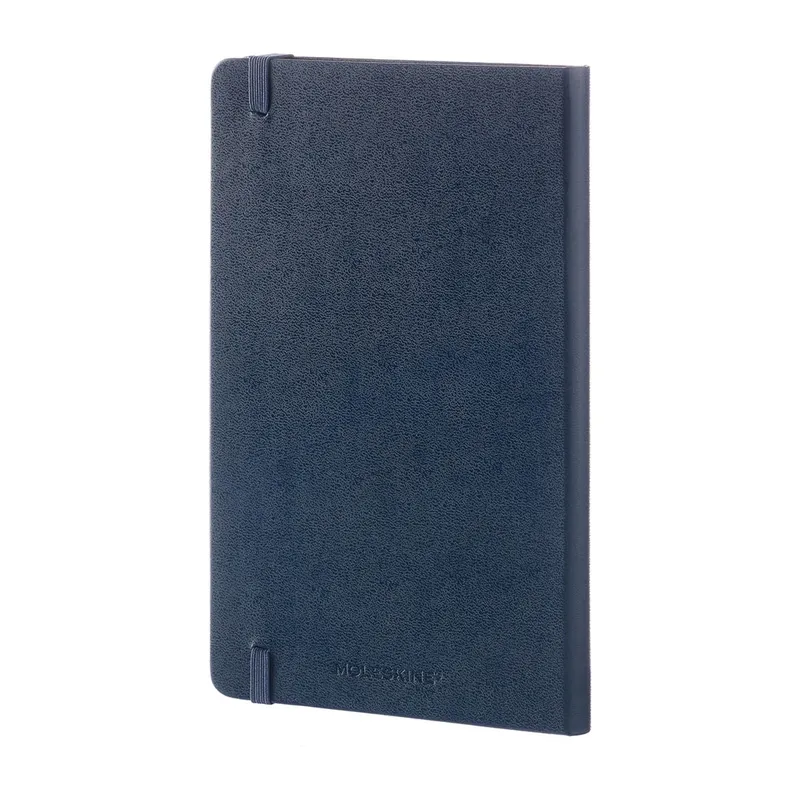 Moleskine Classic Large Hard Cover Notebook (Ruled) - Sapphire Blue