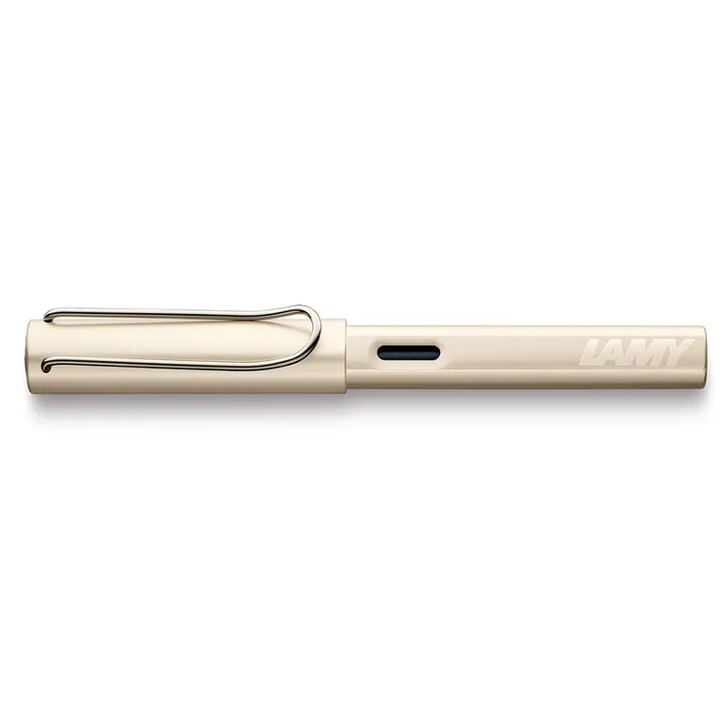 Lamy LX 058 Fountain Pen Broad Palladium With Palladium Metal Clip