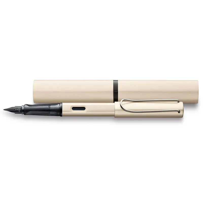 Lamy LX 058 Fountain Pen Broad Palladium With Palladium Metal Clip