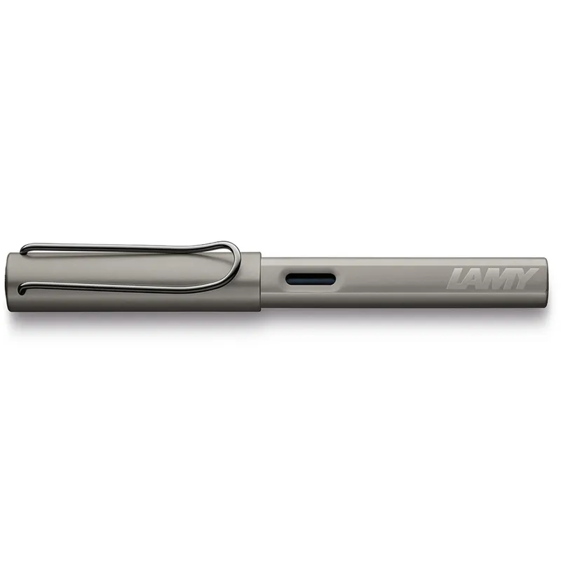 Lamy LX 057 Fountain Pen Broad Ruthenium With Ruthenium Metal Clip