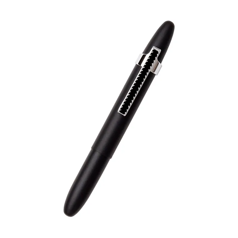 Fisher Space 400BC-CL Bullet Ballpoint pen with Chrome clip Matte Black & Chrome