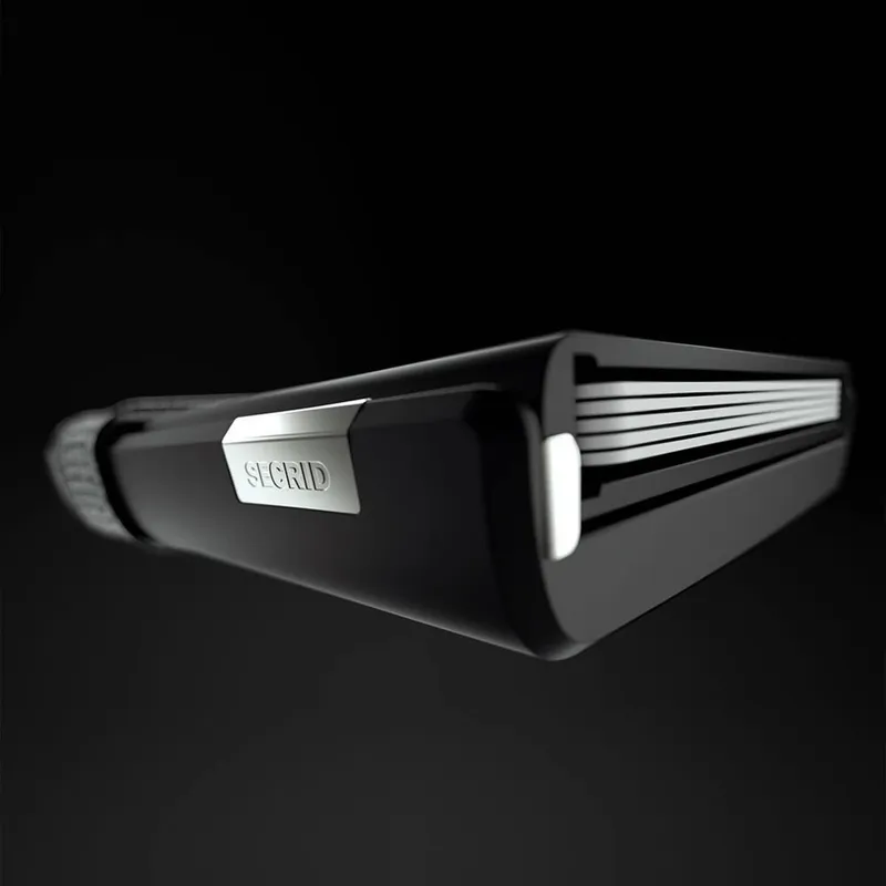 Secrid Cardslide with Elastic Moneyband Black
