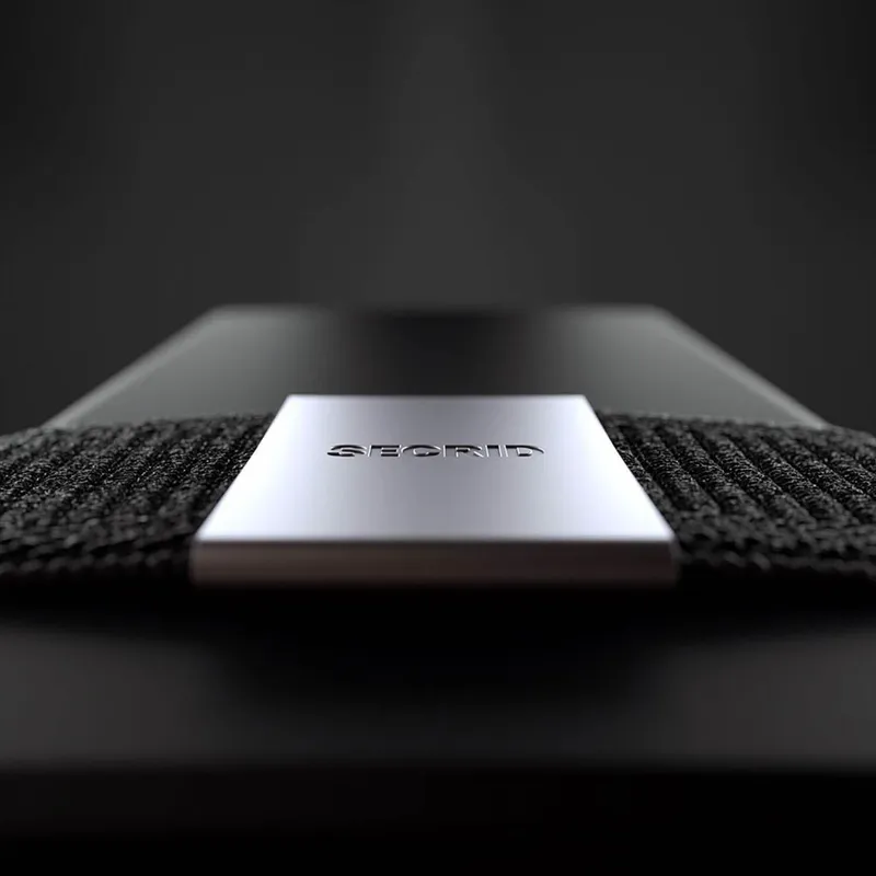 Secrid Cardslide with Elastic Moneyband Black