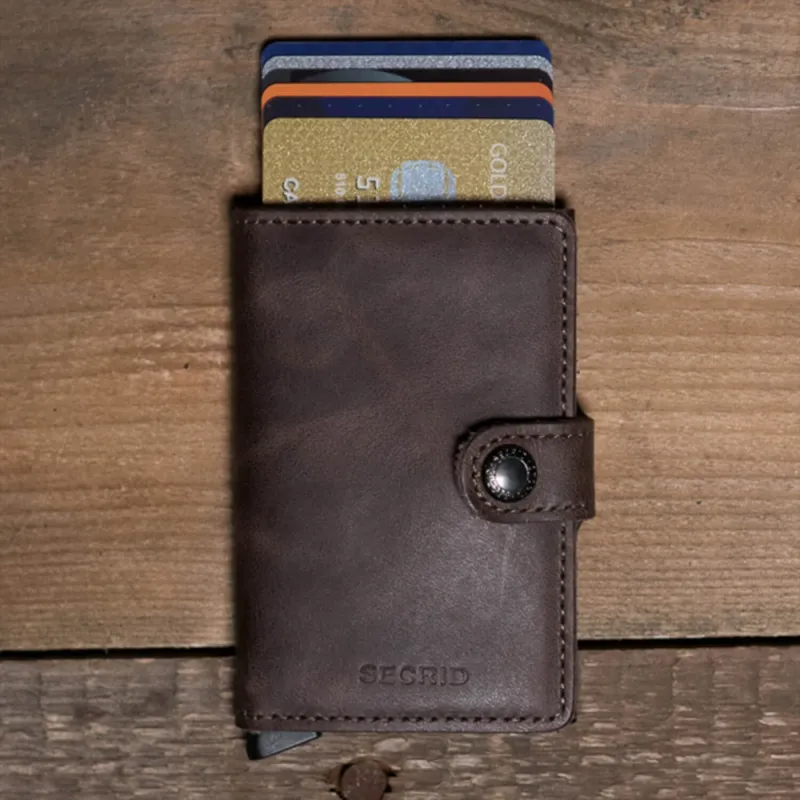 Secrid Miniwallet Vintage Chocolate