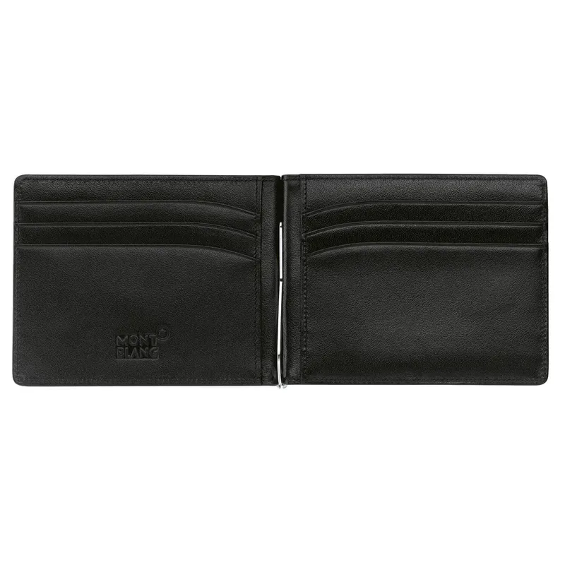 Montblanc 5525 MeisterstÃ¼ck 6CC Money Clip Wallet Black