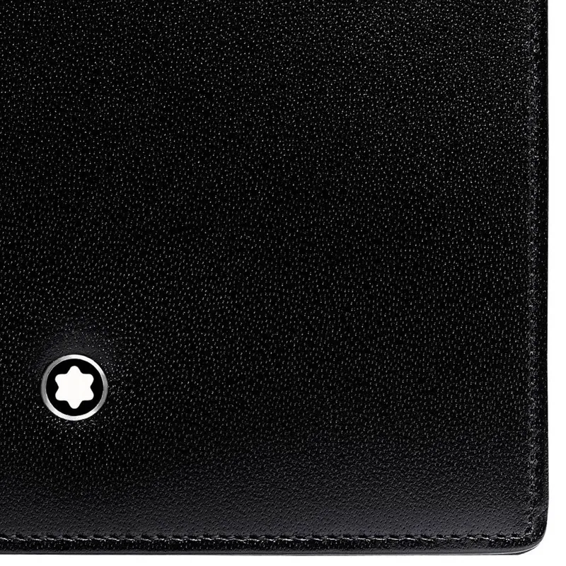 Montblanc 5525 MeisterstÃ¼ck 6CC Money Clip Wallet Black