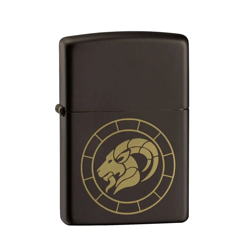 Zippo Lighter 218.MB401293 Capricorn Zodiac Sign Black