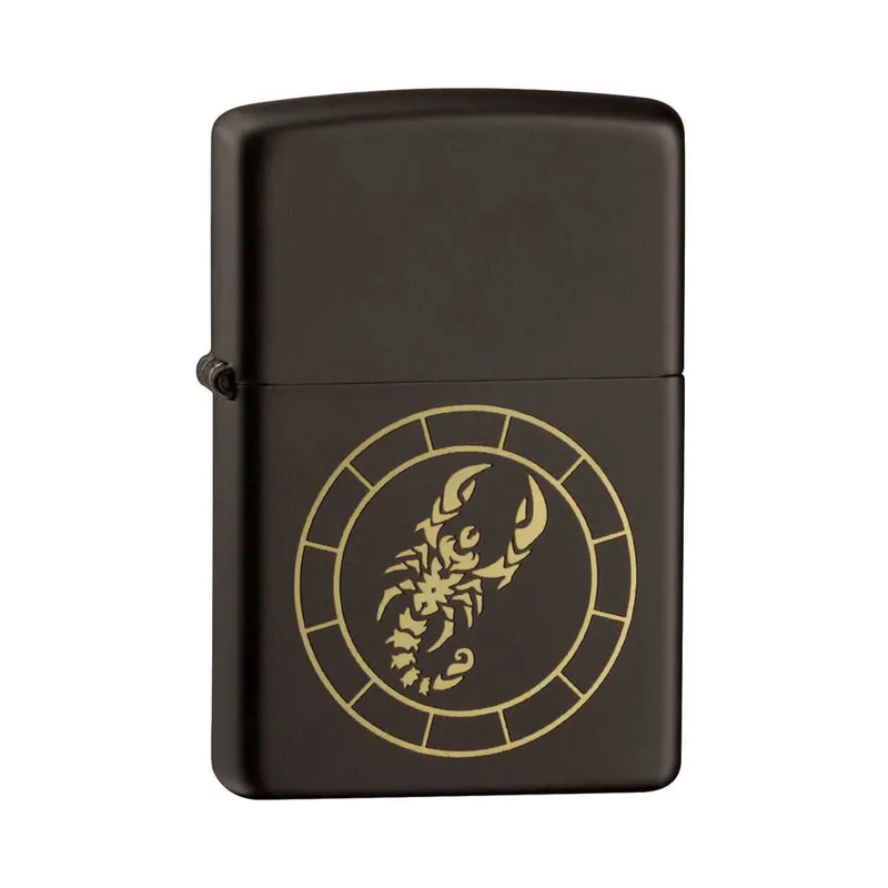 Zippo Lighter 218.MB401291 Scorpio Zodiac Sign Black