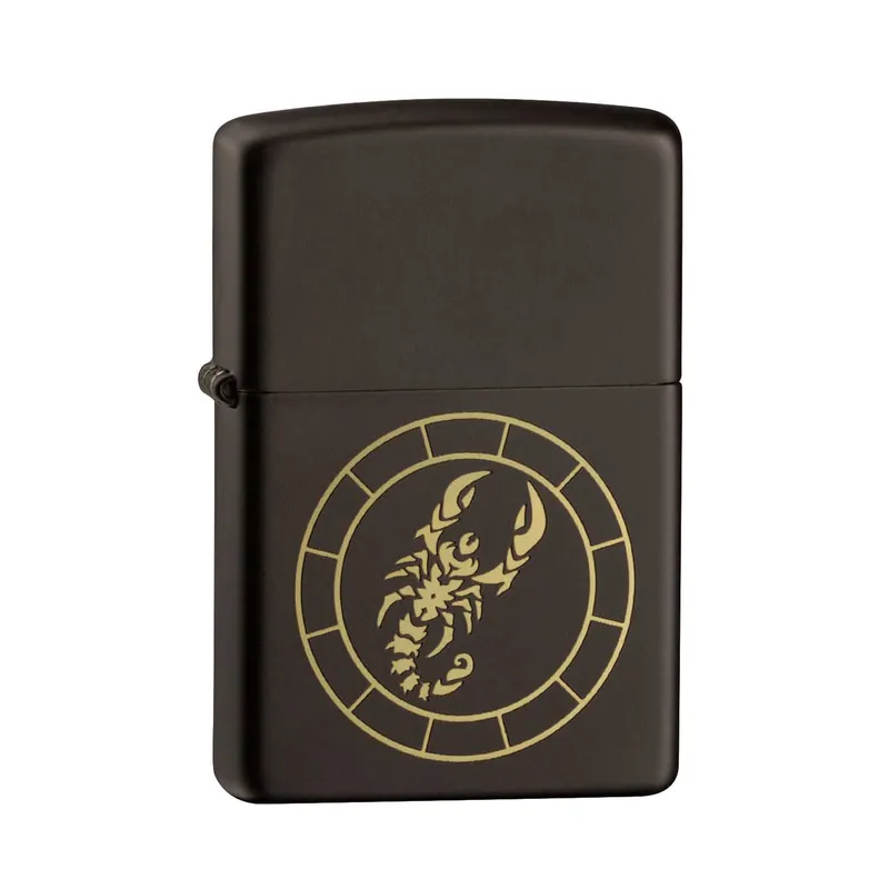 Zippo Lighter 218.MB401291 Scorpio Zodiac Sign Black