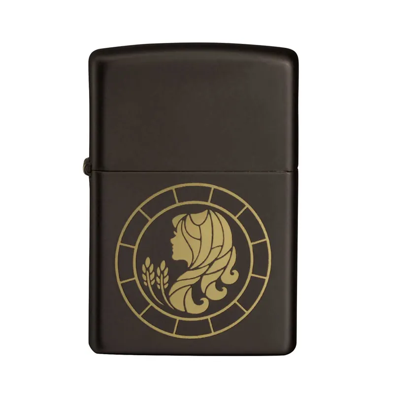 Zippo Lighter 218.MB401290 Virgo Zodiac Sign Black