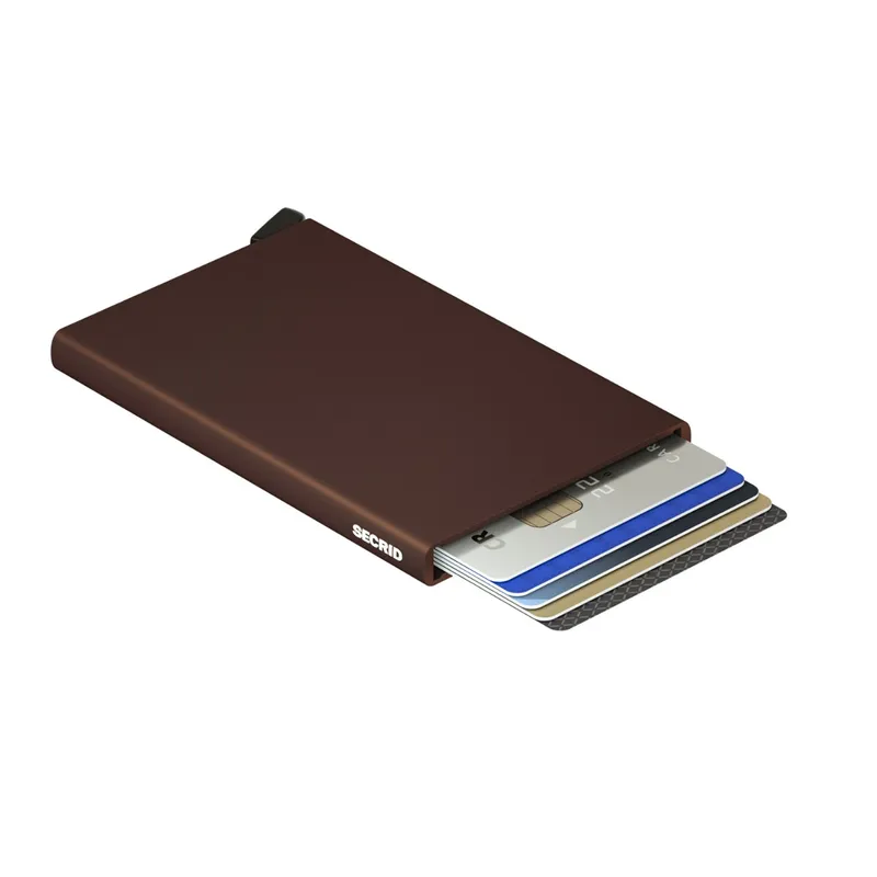 Secrid Sleek Cardprotector Brown