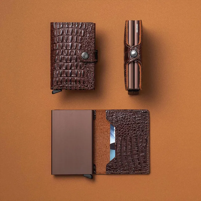Secrid Sleek Cardprotector Brown