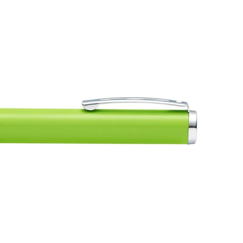 Sheaffer 9202 Pop Ballpoint Pen Lime Green with Chrome-Plated Trim