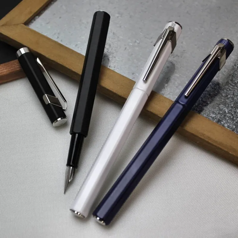 Caran d'Ache 849 Classic Fountain Pen (Medium) White