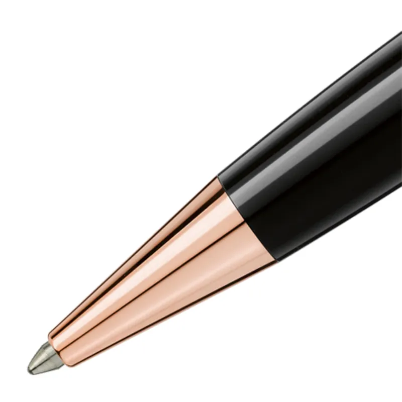 Montblanc MeisterstÃ¼ck Classique Ballpoint Pen - Black With Red Gold Trims