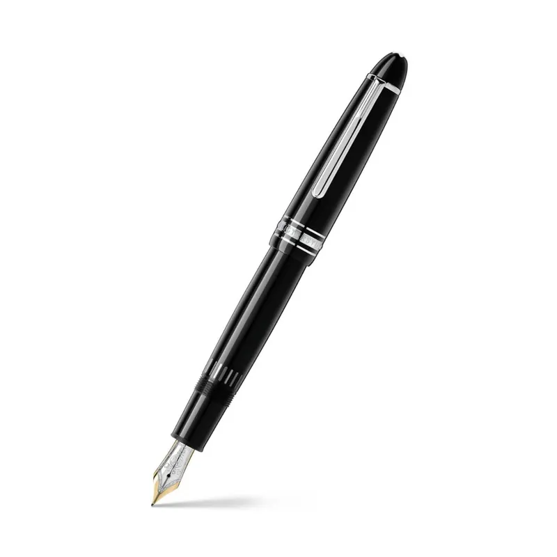 Montblanc MeisterstÃÂ¼ck Legrand Medium Fountain Pen - Black With Platinum Trims